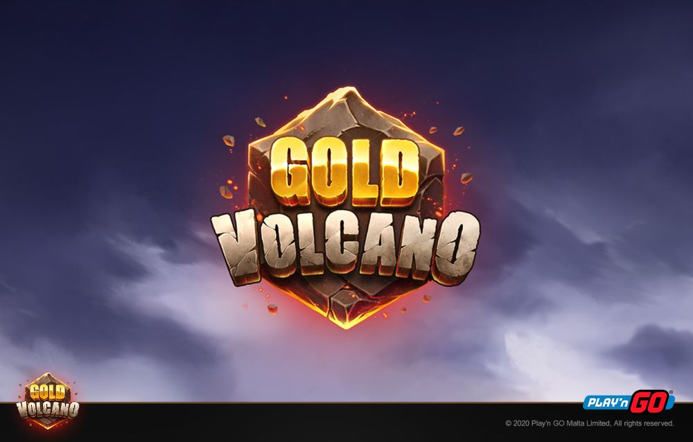 Pantalla de presentación de Volcano Gold de Play’n GO en el casino de DoradoBet